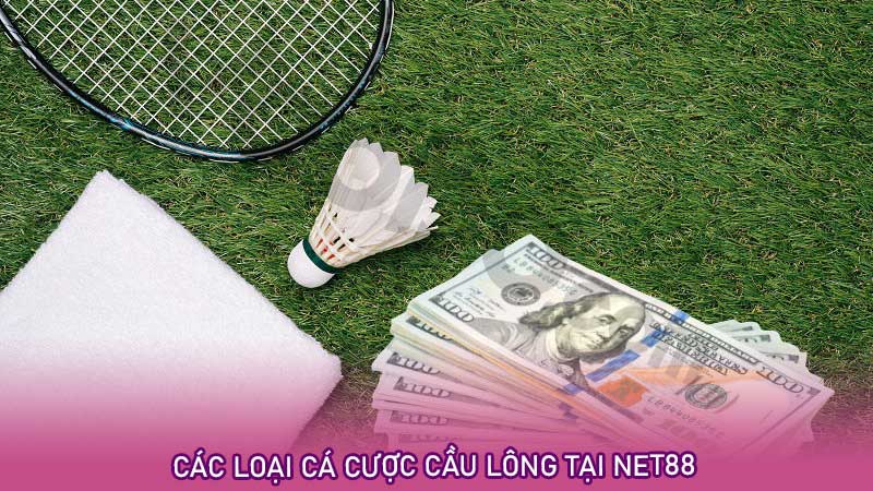 Các loại cá cược cầu lông tại Net88